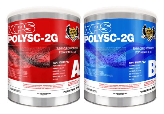 SLOW CURE POLYASPARTIC FLOOR COATING-XPS SC POLY 2GAL.KIT