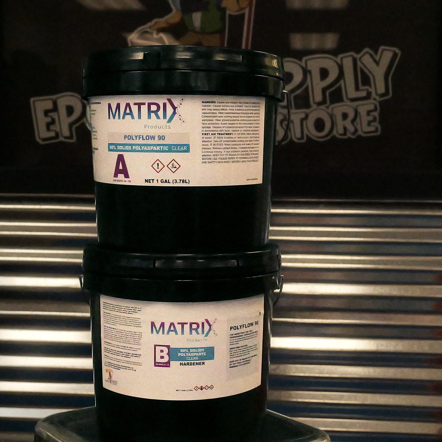 MATRIX  POLY FLOW 90 2 GALLON