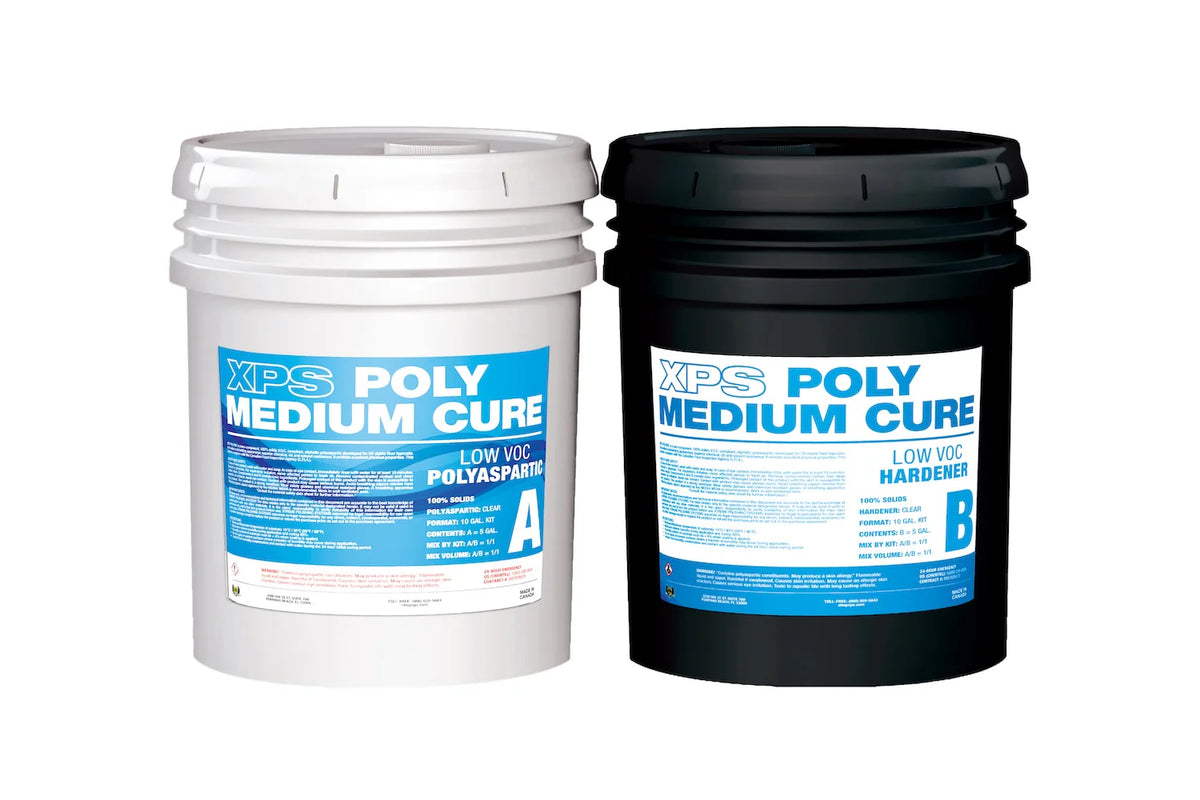 XPS MEDIUM CURE  POLY 10 GALLON KIT